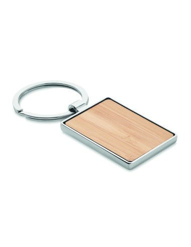 Llavero rectangular y bambú 7MO9961