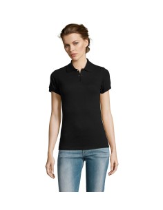 Polo de mujer 200 g/m² con costuras reforzadas | Goodie