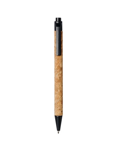 Bolígrafo de corcho y paja de trigo (tinta negra) Personalizado 66107385