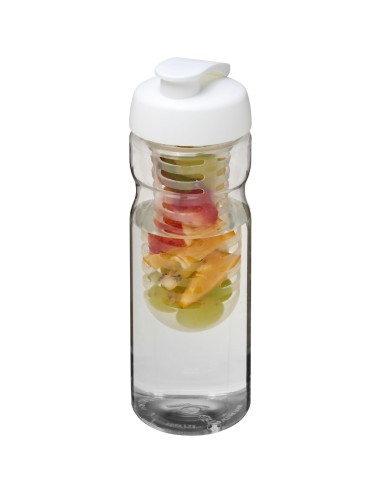 H2O Active® Base Bidón deportivo e infusor con Tapa Flip de 650 ml Personalizado 66210046