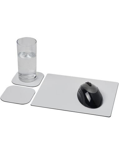 Combo 3 de alfombrilla para ratón y juego de posavasos Personalizado 66210593