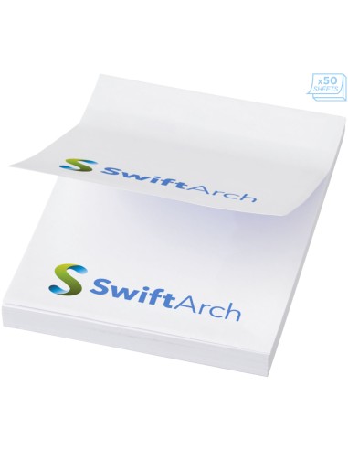 Notas adhesivas de 50x75 mm Sticky-Mate® Personalizado 6621092