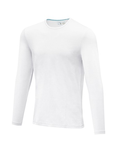 Camiseta de manga larga ecológica de hombre Ponoka Personalizada 6638018