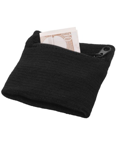 Muñequera absorbente con bolsillo cremallera Personalizada 66548857