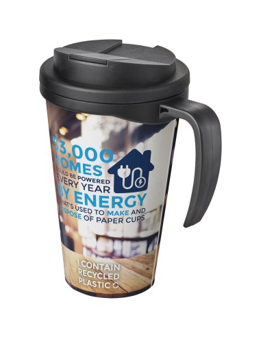 Brite-Americano® Taza de 350 ml con tapa antigoteo Personalizado 66210420