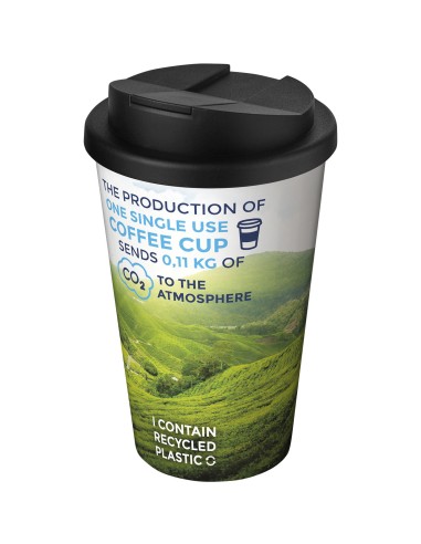 Vaso 350 ml con tapa antigoteo Personalizado 66210697