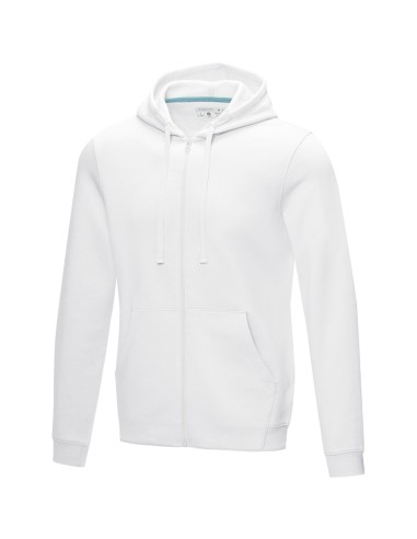 Sudadera con capucha y cremallera completa de orgánico para hombre Personalizado 6637510