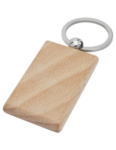 Llavero rectangular de madera de haya Personalizada 66118122
