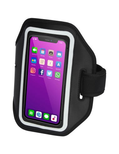 Pulsera smartphone reflectante con funda transparente Personalizado 66125000