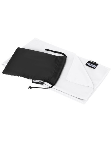 Toalla refrescante deportiva de PET reciclado con bolsa 80 x 30 cm Personalizado 66125001