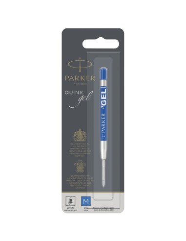 Parker recambio de bolígrafo de gel (tinta azul) Personalizado 66420003