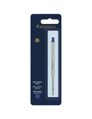 Waterman recambio de bolígrafo (tinta azul) Personalizado 66420005