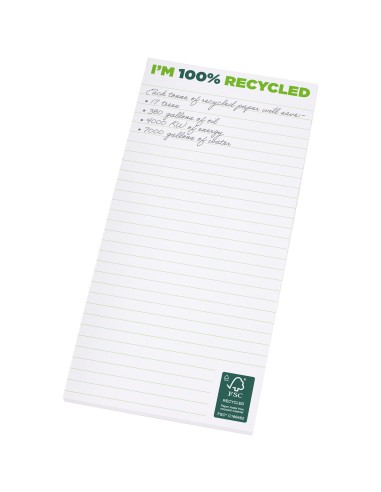 Libreta 1/3 A4 de papel reciclado Personalizado 6621284