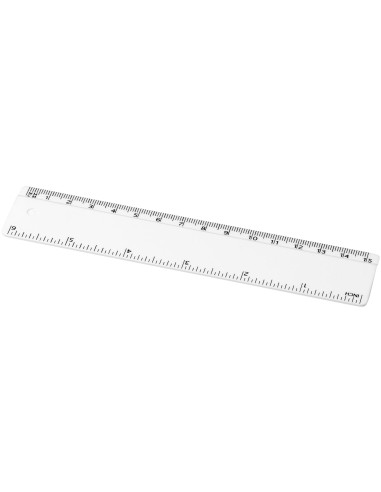 Regla de plástico reciclado de 15 cm Personalizado 66210467