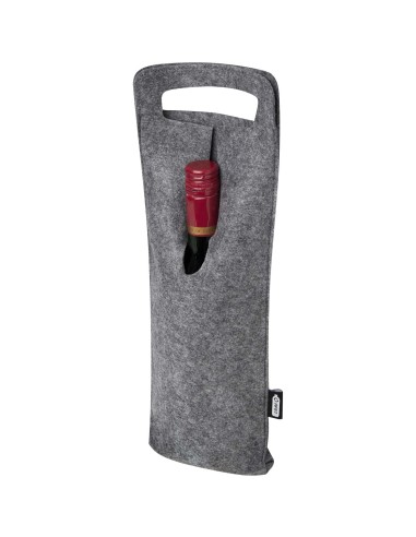Bolsa de vino de fieltro reciclado GRS de 75 cl Personalizado 66120665