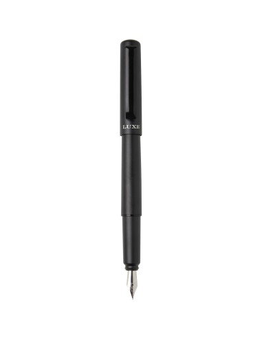 Pluma estilográfica de aluminio reciclado (tinta negra) Personalizado 66107832