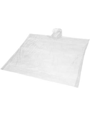 Poncho de lluvia desechable de material reciclado con bolsa de almacenamiento Personalizado 66109417