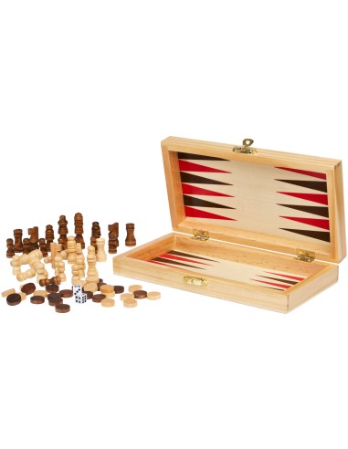 Set de juegos 3 en 1 de madera Personalizada 66104565