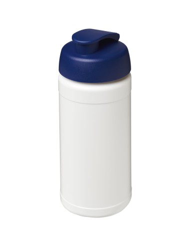 Bidón deportivo con tapa Flip de material reciclado de 500 ml Personalizado 66210461