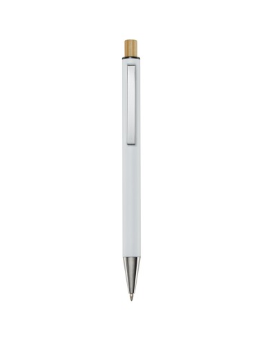 Bolígrafo de aluminio reciclado (tinta negra) Personalizado 66107875