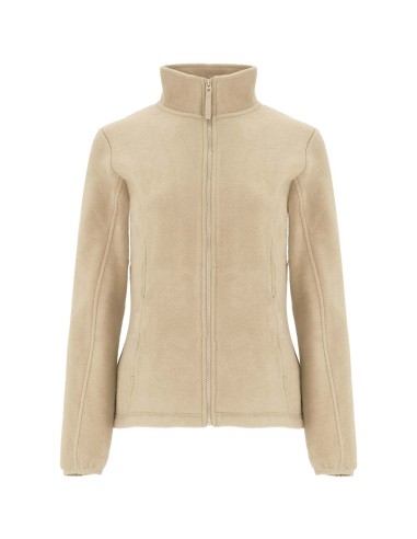 Chaqueta de forro polar con cremallera completa para mujer Personalizado 66R6413