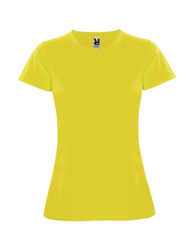 Camiseta deportiva de manga corta para mujer Personalizado 66R0423