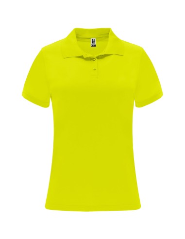 Polo deportivo de manga corta para mujer Personalizado 66R0410