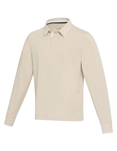 Sudadera tipo polo de rugby unisex Personalizado 6638237