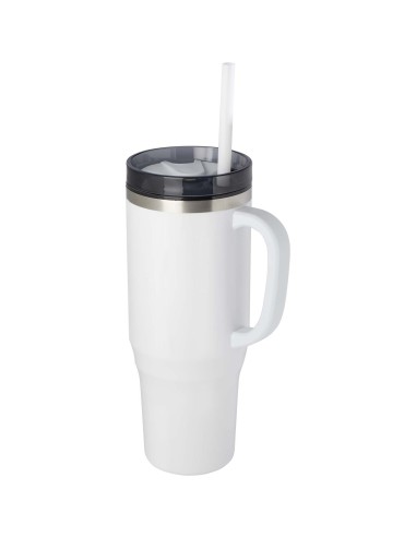 Vaso térmico con pajita de 1200 ml con certificado RCS Personalizado 66100801