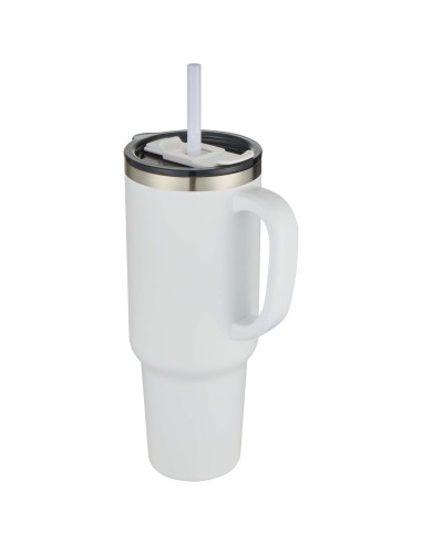 Vaso de cobre de 1200 ml con doble pared, pajita, aislamiento y certificado RCS Personalizado 66100802