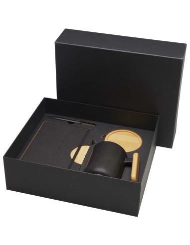 Set de regalo con libreta de tapa dura A5 y bolígrafo (tinta negra) Personalizado 66107911
