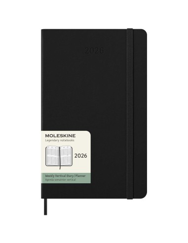 Agenda vertical L de 12 meses con tapa dura Personalizada 66107937