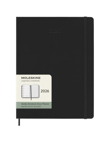 Agenda semanal XL de 12 meses con tapa dura Personalizada 66107950