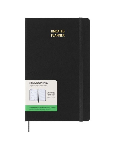 Agenda semanal L con tapa dura sin fecha Personalizada 66107952