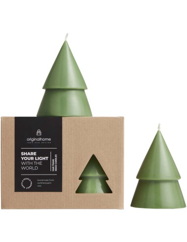 Originalhome Set de 2 velas árbol de Navidad - M Personalizado 66126324