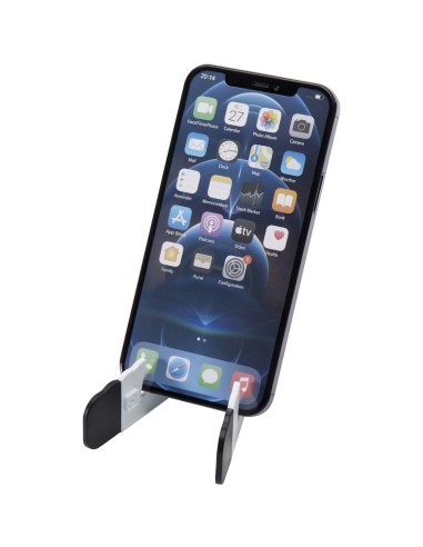 Soporte plegable de plástico reciclado para tableta y teléfono Personalizado 66104607