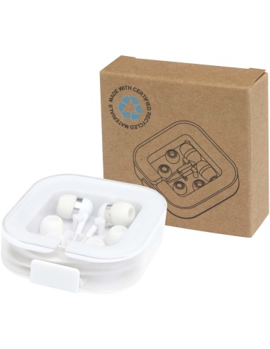 Auriculares tipo C con cable y caja de plástico reciclado Personalizado 66124438
