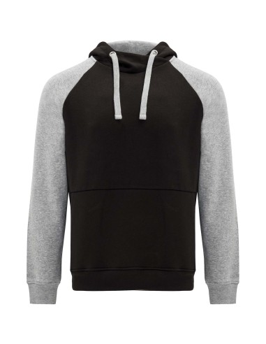 Sudadera con capucha bicolor infantil Personalizado 66K1058