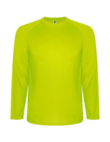 Camiseta deportiva hombre Montecarlo de manga larga Personalizada 66R0415