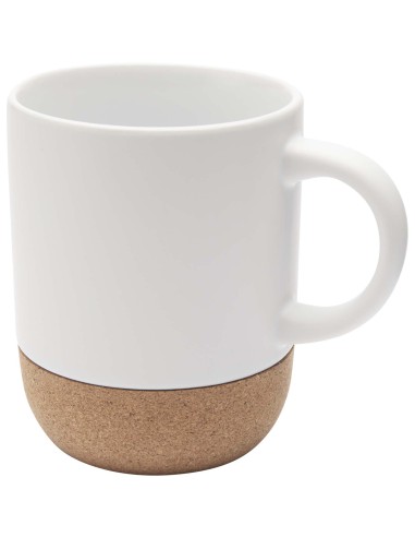 Taza de cerámica para sublimación de 300 ml con detalles de corcho Personalizado 66100846