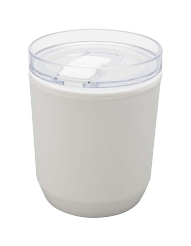 Vaso de doble pared de plástico reciclado de 180 ml Personalizado 66100852