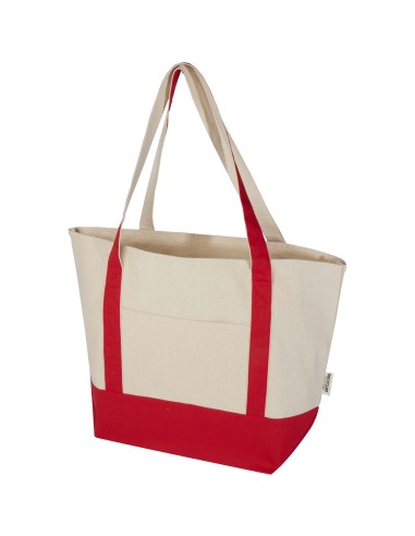 Bolsa Tote de algodón reciclado GRS de 320 g/m² Personalizado 66120749