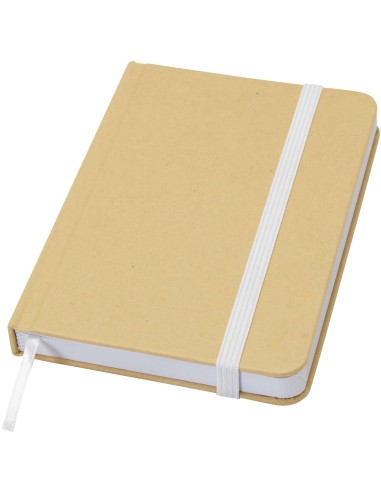Libreta de tapa dura A6 de material reciclado con páginas lisas Personalizado 66106022