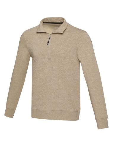 Sudadera unisex de material reciclado con cremallera 1/4 Aware™ Personalizado 6637546