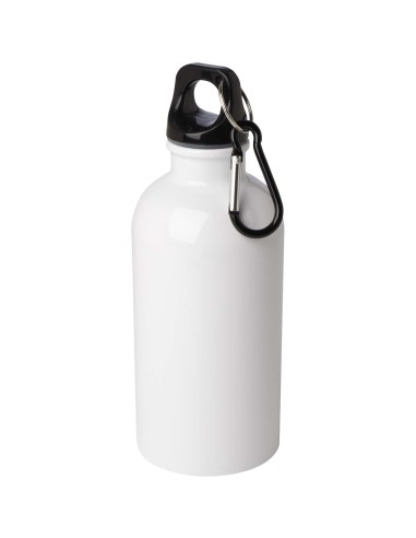 Bidón de 400 ml de acero inoxidable con certificado RCS con mosquetón Personalizado 66100860