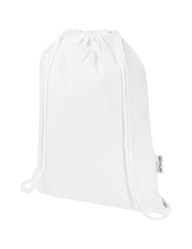 Bolsa de 5 L con cordón de algodón reciclado de 140 g/m² con certificado GRS Personalizado 66120761