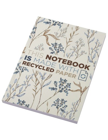 Libreta A5 de tapa blanda con 100 hojas de papel reciclado Personalizado 66210248