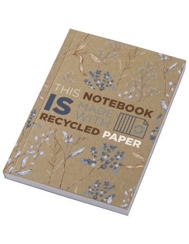 Libreta A6 de tapa blanda craft con 100 hojas de papel reciclado Personalizado 66210266
