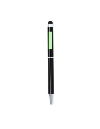 Bolígrafo puntero metálico negro personalizado | Goodie