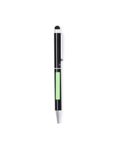 Bolígrafo puntero metálico negro personalizado | Goodie